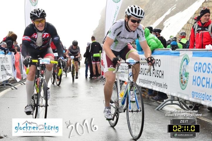 Rennrad Zieleinlauf Glocknerkönig 2016