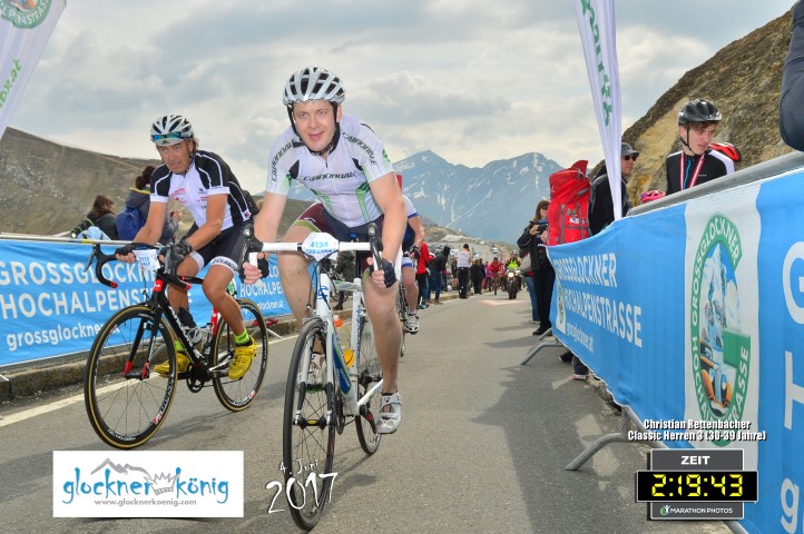 Rennrad Zieleinlauf Glocknerkönig 2017